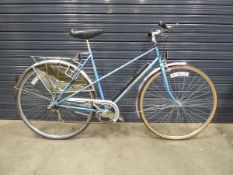 Peugeot Carbolite 103 vintage blue town bike