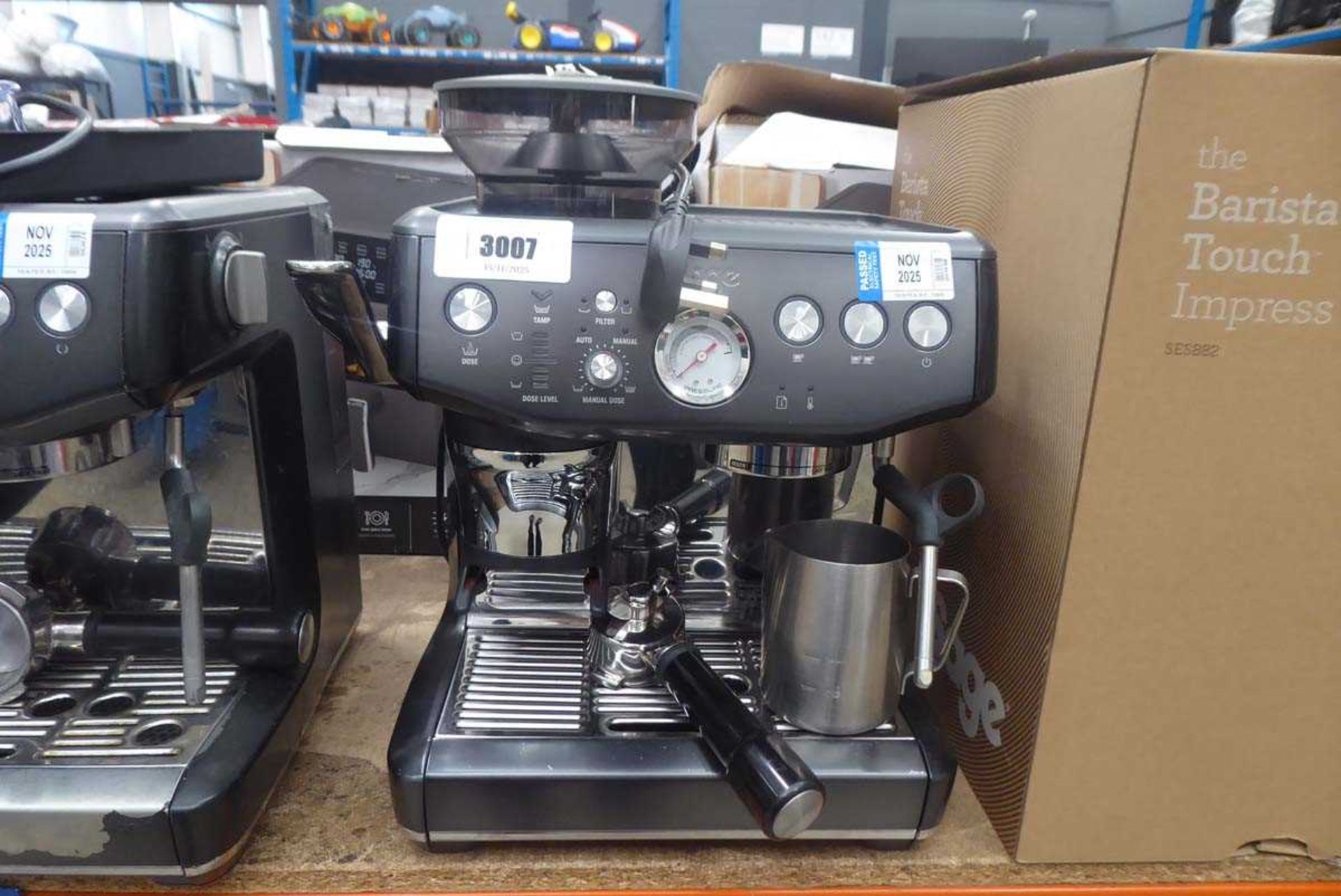 +VAT Unboxed Sage Barista Express Impress coffee machine