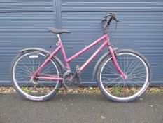 Raleigh Zest pink bicycle