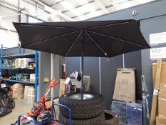 Belavi LED lighted garden parasol