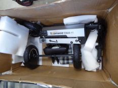 +VAT Topmate ES35 folding electric three wheel scooter with charger plus 2 keys for the battery