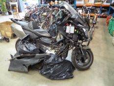(HG13 AYJ) 2013 BMW C650 GT motorbike, 650cc, petrol, first registered 10.08.2013, Mot until 17.07.