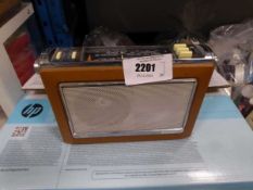 +VAT Bush portable radio