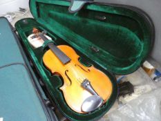 Violin in a case