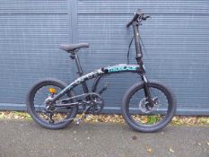 +VAT Trioblade black folding town bike
