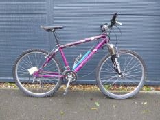 Caloi Comp XT purple mountain bike