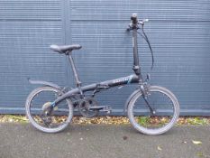 Dahon Vybe 07s black folding town bike
