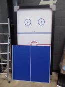 +VAT Multi sport air hockey, table tennis and pool table with accessories