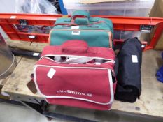 Bag of Auto Glym custom wheel cleaner in a Lifeshine bag plus glass polish, Halfords rapid digital