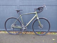 Orbea 55 specialised aluminium green racing bike