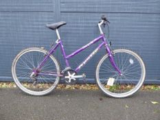 Apollo Tesqua purple childrens bike