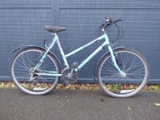 Montana Round Tech chain set blue childrens bike