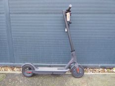 MI electric folding scooter with charger