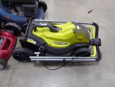 Ryobi cordless mower, no batteries, no charger and no box