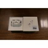 +VAT Apple Airpods Pro (2nd Generation), boxed with charging case, model MTJV3ZM/A