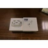 +VAT Apple Airpods Pro (2nd Generation), boxed with charging case, model MTJV3ZM/A