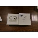 +VAT Apple Airpods Pro (2nd Generation), boxed with charging case, model MTJV3ZM/A