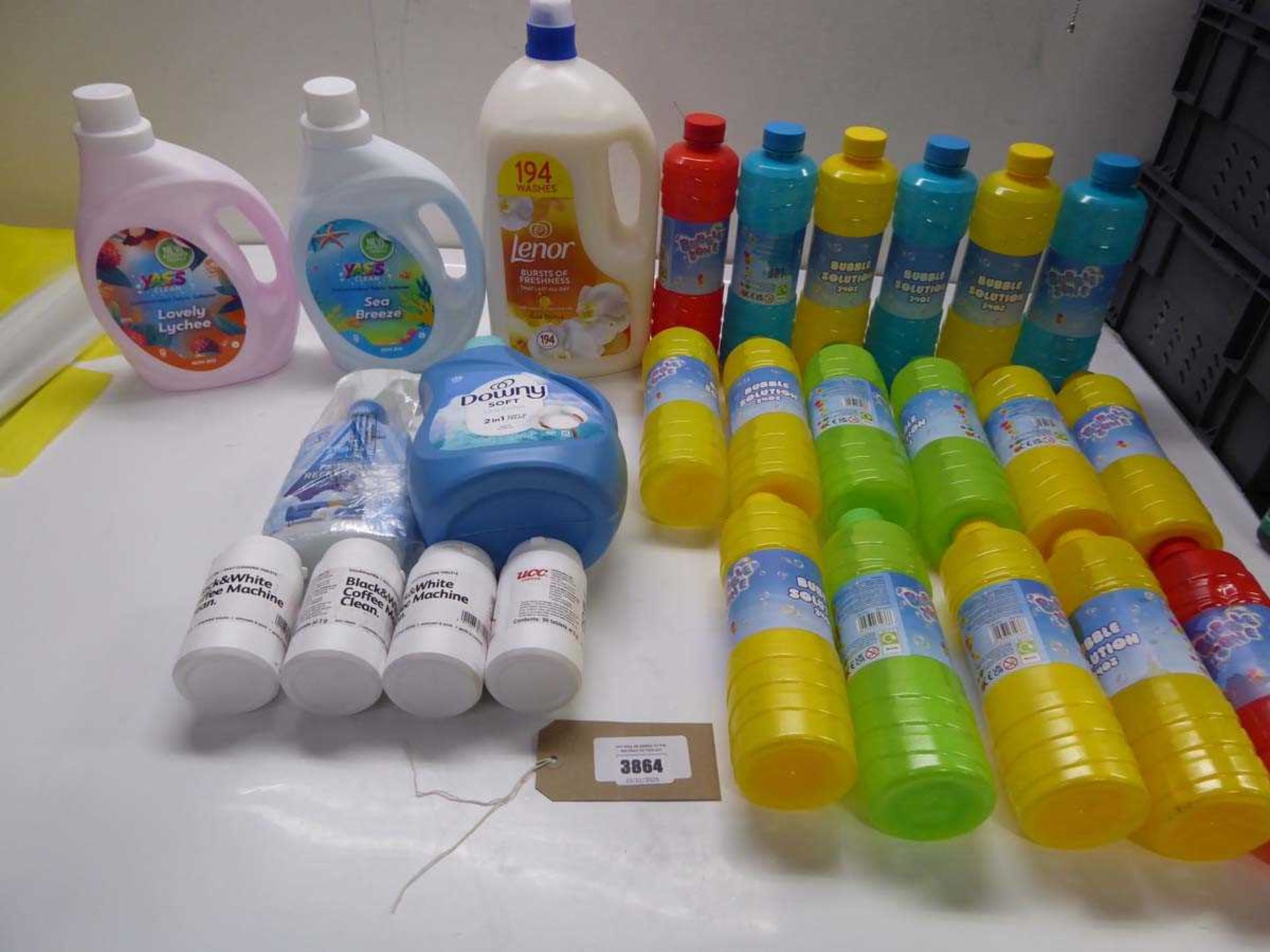 +VAT Coffee machine cleaner, Fabric Softener, Laundry detergent and bubble solution