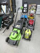 +VAT Greenworks Power all electric mower