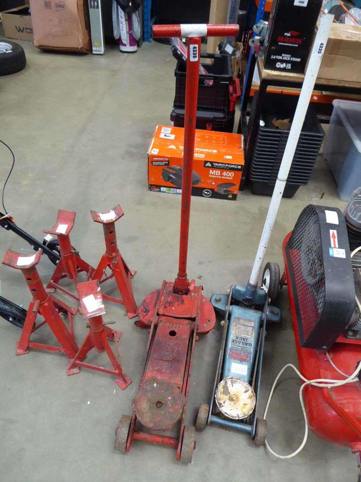 Epco red trolley jack