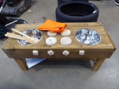 +VAT Wooden children's mud kitchen