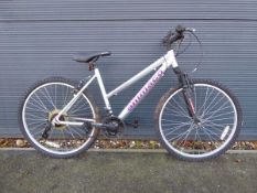 Ammaco Reflection silver bicycle