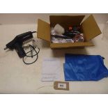 +VAT Two electric tools to include a lithium handheld cleaner and a Black and Decker file