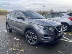 (LS70 ULT) 2020 Nissan Qashqai N-Connecta DCI in grey, 5 door hatchback, diesel, 6-speed manual,
