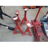 Four axle stands