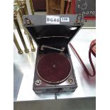 Columbia wind up gramophone