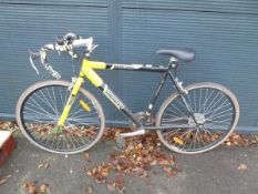Tiger Race 3000 black and yellow road bike