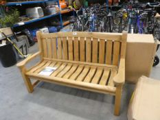 +VAT Anchorfast wooden bench