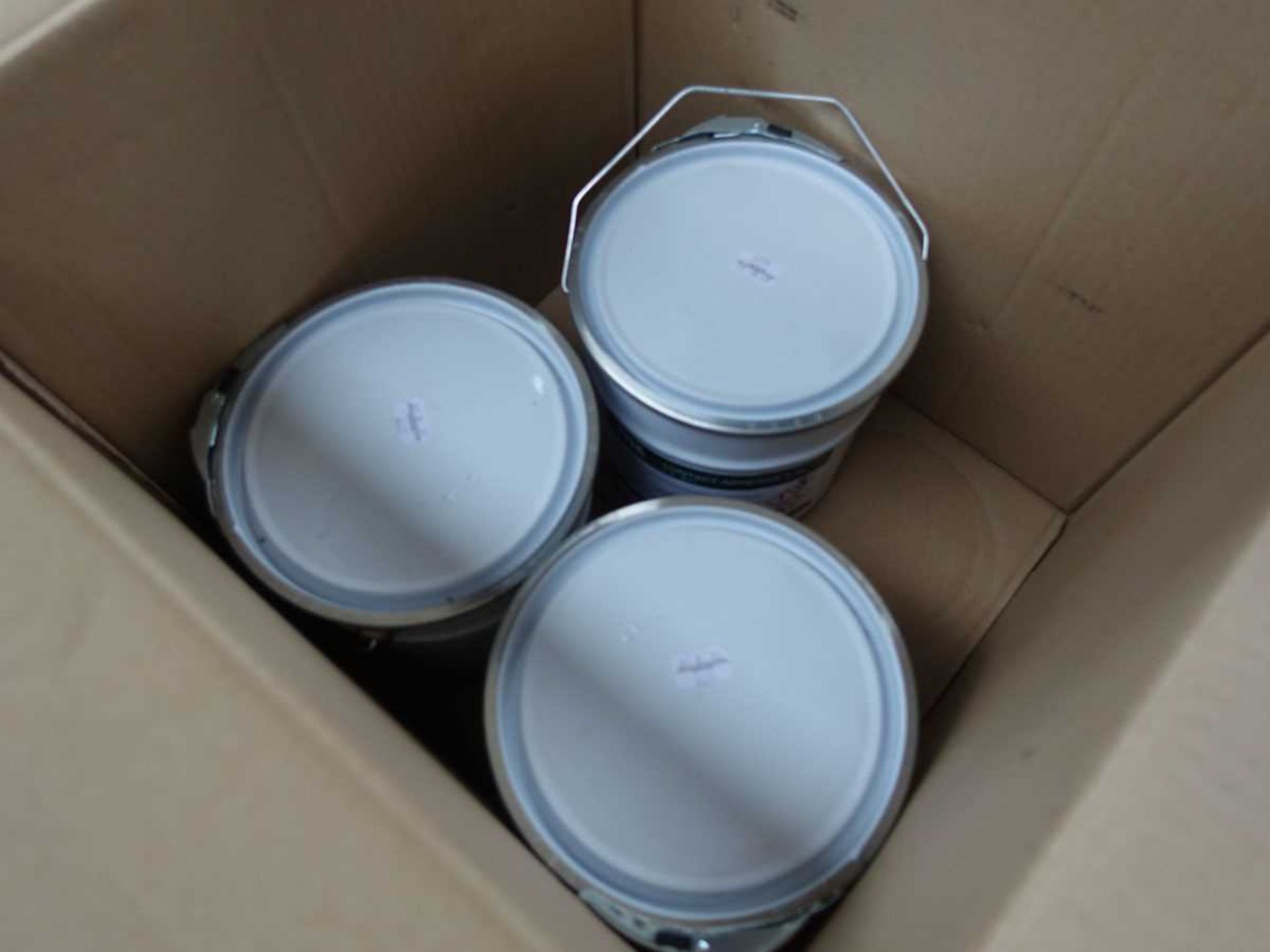 +VAT Pallet of various 2.5L, 5L and larger cans of TRG water based decking adhesive and other - Image 6 of 7