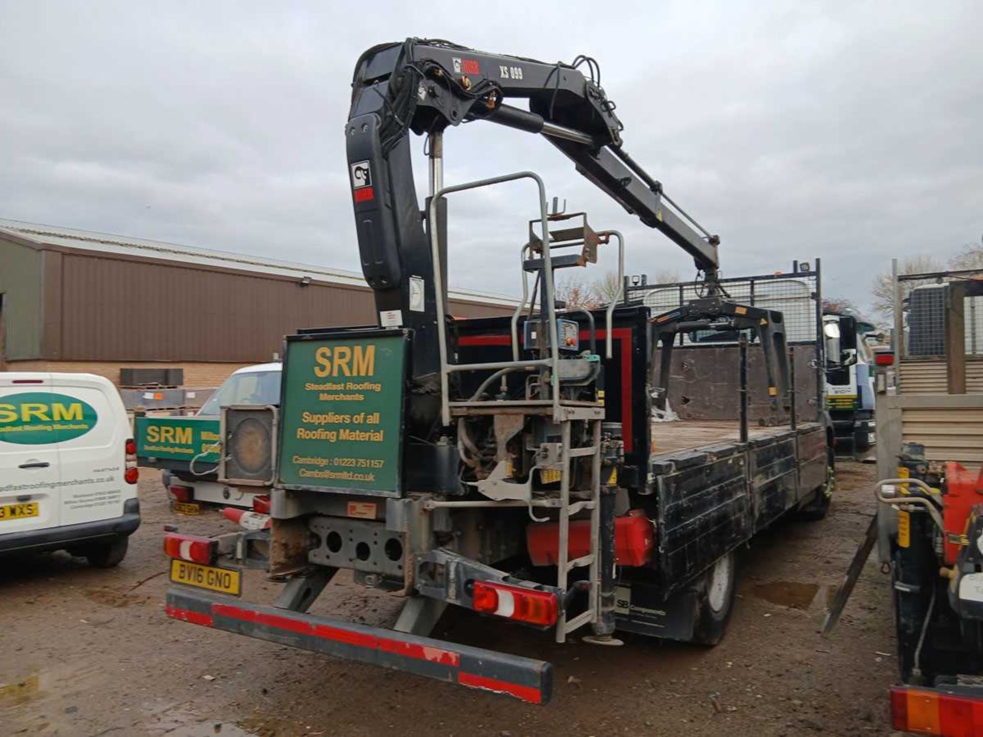 +VAT BV16 GNO - Mercedes Antos 1824 Blue Tec6 18 tonne 4x2 drop side ...