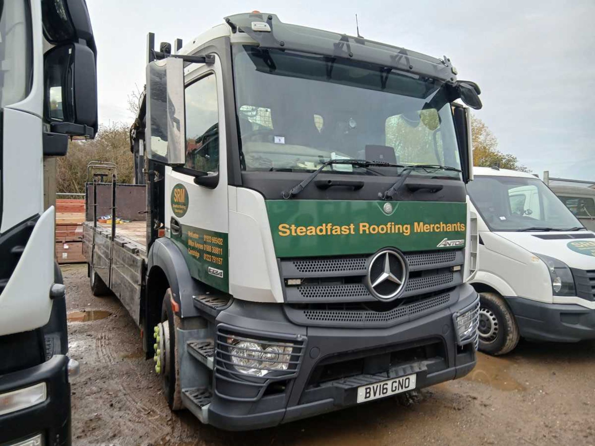 +VAT BV16 GNO - Mercedes Antos 1824 Blue Tec6 18 tonne 4x2 drop side ...