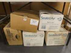 Five boxes of 7" mailer packets, Mail Lite packets and other packaging Please note that all lots