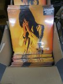 Box of Primal Scream '100% or Nothing' 12 inch clear vinyl (approx. 100) Please note that all lots