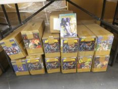 Thirteen boxes of Manga/animation DVDs including Negadon, Munto, Machine Robo etc. Please note