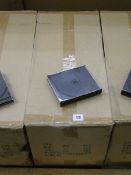 Box of 4-way black CD trays Please note that all lots in this sale have been kept in storage