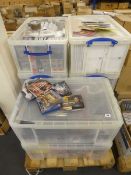 Pallet of CDs including Pete Tong Classics, When a Man Loves a Woman, Icona Pop, Billy Talent