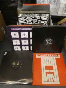 Box of mixed 12 inch singles including Defenders of the Underworld, Krispy, Creative Control,