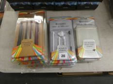 Group of Exspect Nintendo DSI XL, DSI & DS Lite stylus packs and storage cases (14) Please note that