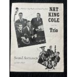 Nat King Cole & His Trio Signed