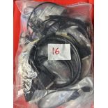 Bag of mixed cables and parts