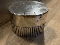 Finest Victorian Silver Tea Caddy By Goldsmiths & Silversmiths Co. Regent Street, London 1892