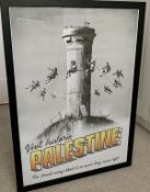 Banksy, Poster, Original Banksy Palestine Poster From WTM Fair Limited Edition Art Print