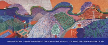Three (3) David Hockney 'Mulholland Drive : The Road To The Studio