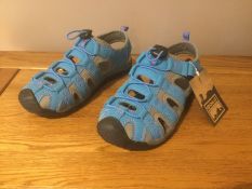 Gola Women's “Shingle 3” Hiking Sandals, Blue/Grey/Pink, Size 4, Brand New