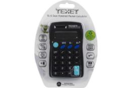 48 x Texet SL-8 Calculators RRP £6.99 ea L 4b