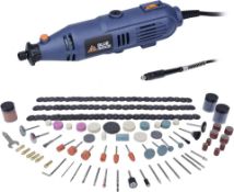 Blue Ridge 130W Multi-Functional Rotary Tool With 233 Piece Kit RRP £45.00 L2c